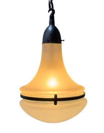 Art Nouveau Luzette Pendant Lamp by Peter Behrens for Siemens, 1900s